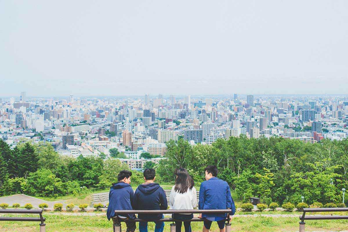 札幌の街を一望できるBarbaraさんのリスティング