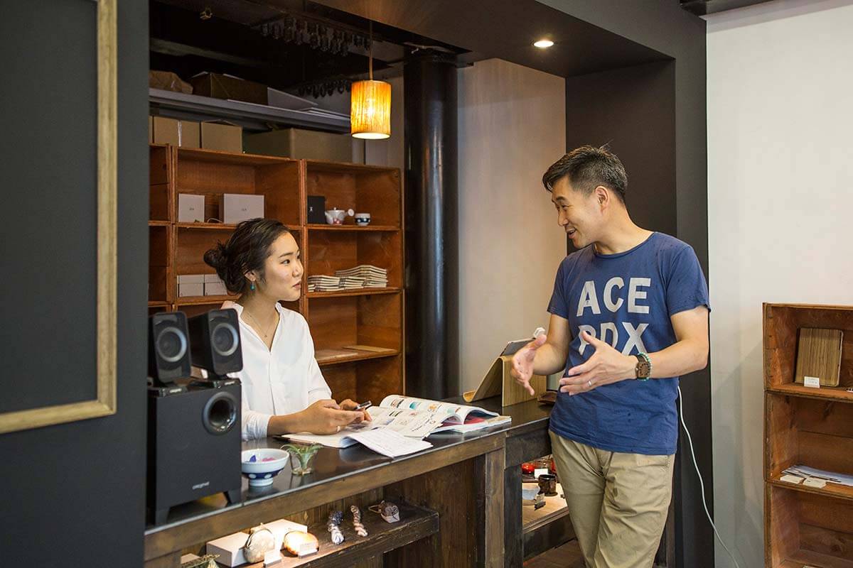 Kitabayashiさんが開発に関わる商品などが並ぶリスティング