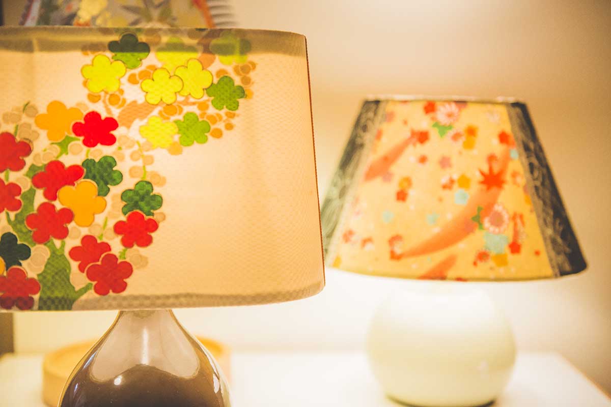 テキスタイルを使った家具などのリメイクをライフワークのひとつとしているJunkoさん