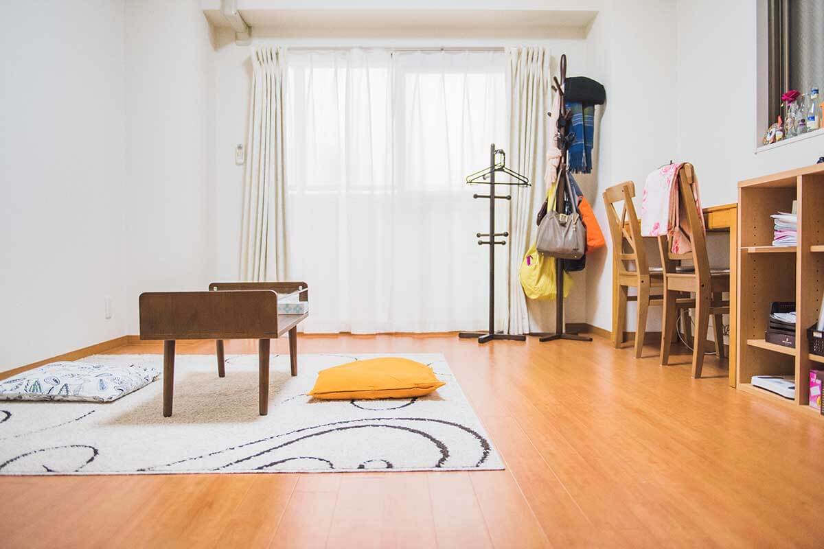 Makiさんのリスティングはシンプルで清潔感のあるワンルーム