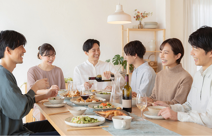 複数人数で宿泊