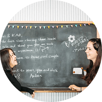 語学、異文化交流など、学び・成長につながる