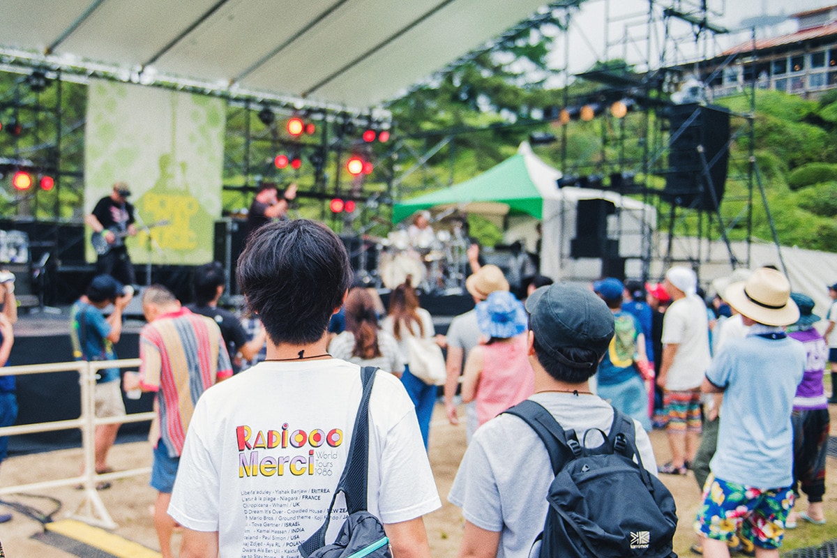ROKKO SUN MUSICは各アーティストの音楽はもちろんだが、そのゆったりとした雰囲気が魅力。