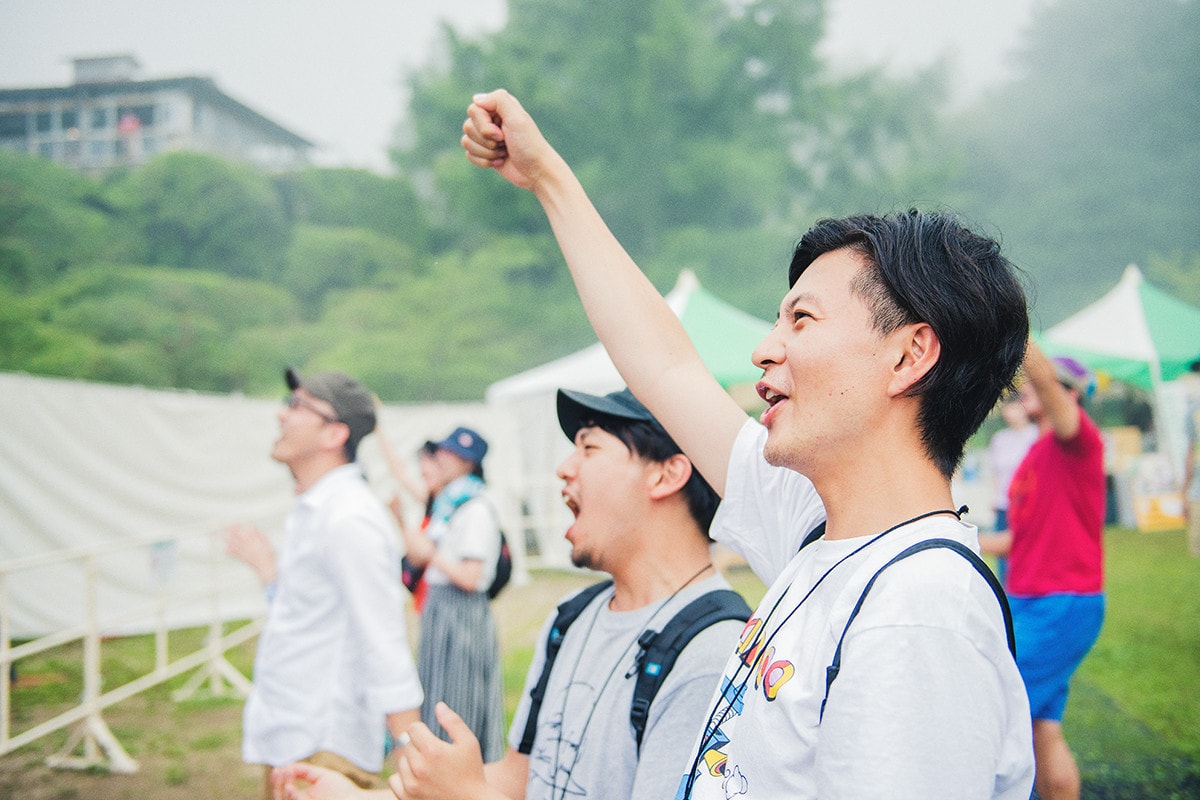 フェスを楽しむコツは、計画を立て過ぎないこと。ハプニングを楽しむくらいがいいと思います。