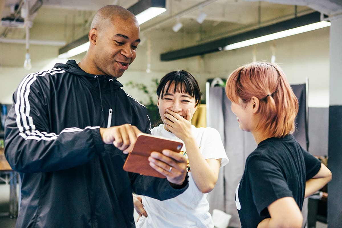 動画を撮影して、フォームと見映えを確認。