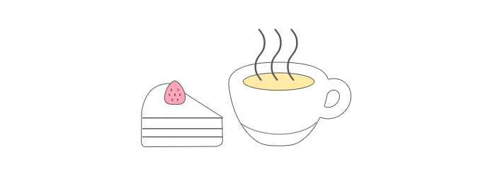 プランを考えるためにカフェを利用